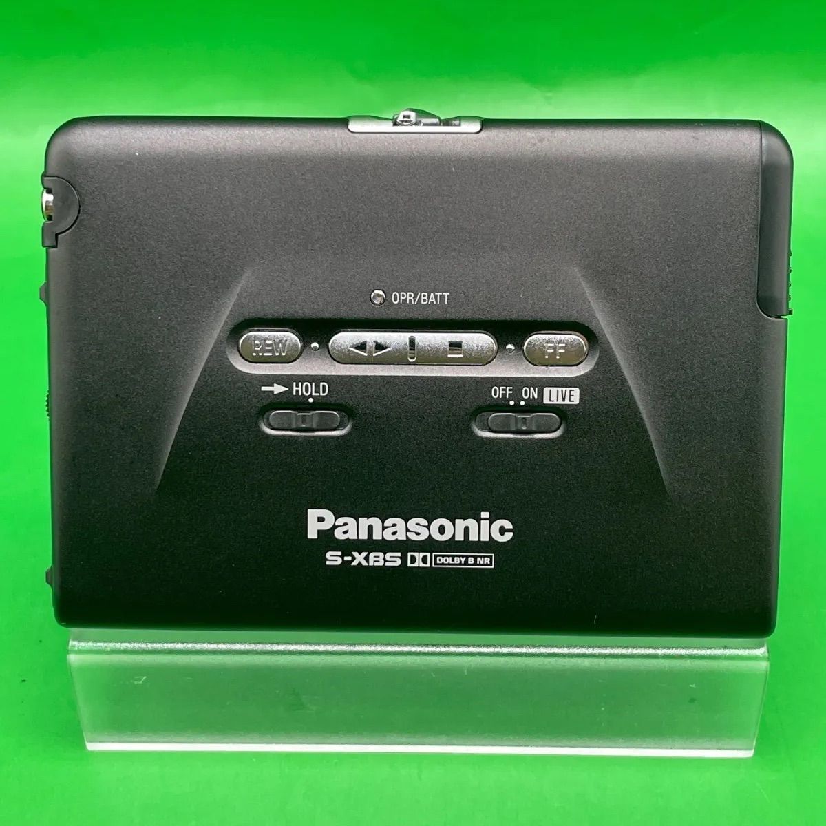 【美品DE可動品】Panasonic カセットプレーヤー RQ-S40 ジャンク品】Panasonic S-XBS『RQ-S40』ポータブルカセット