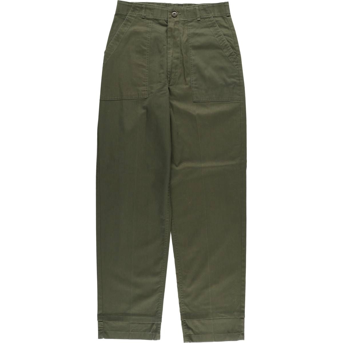 古着 80年代 米軍実品 ミリタリー ベイカーパンツ 32×35 メンズw32相当|eaa535990