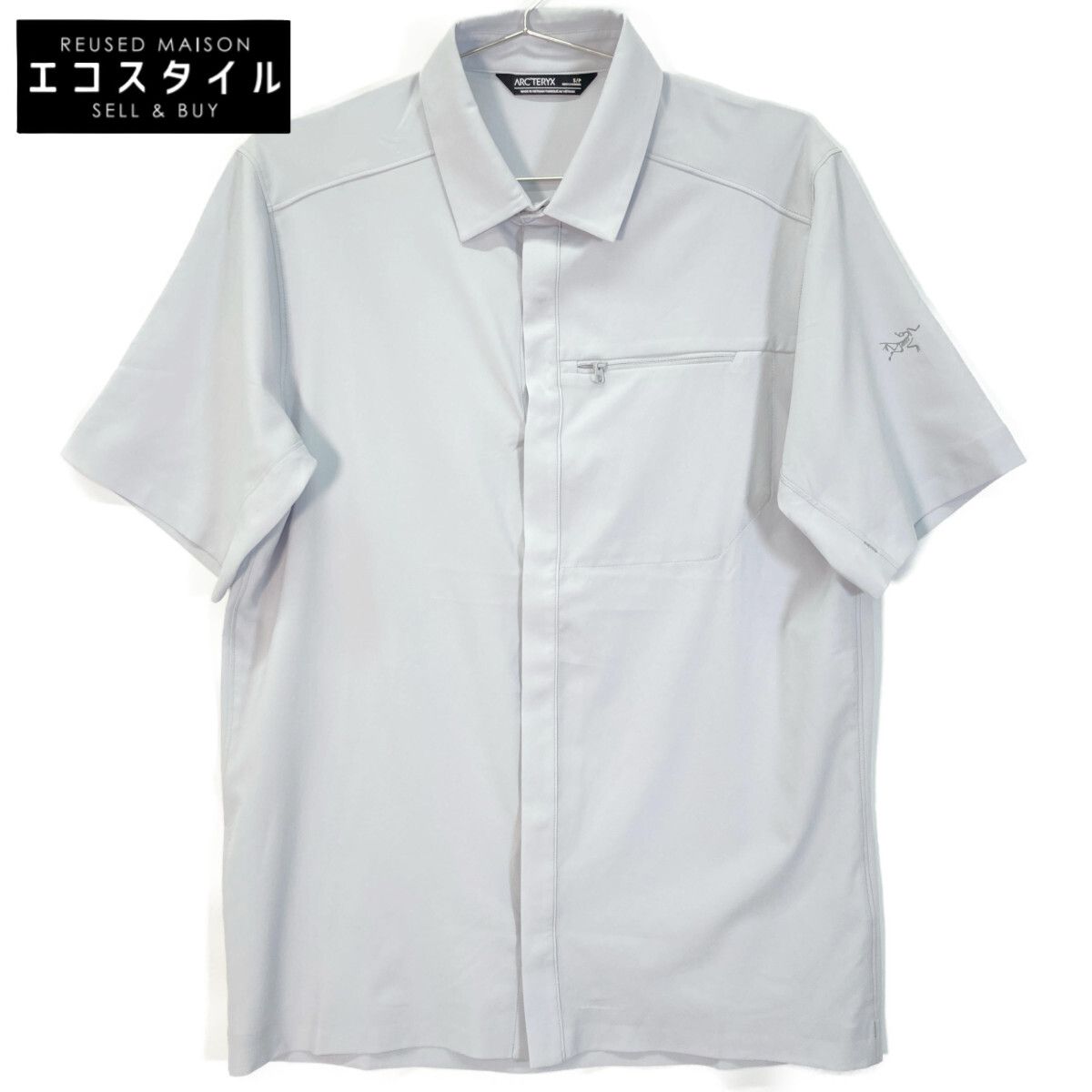 ARC'TERYX 半袖シャツ L グレー　skyline ARC'TERYX アークテリクス X000007436 24年製 ｸﾞﾚｰ SKYLINE SS