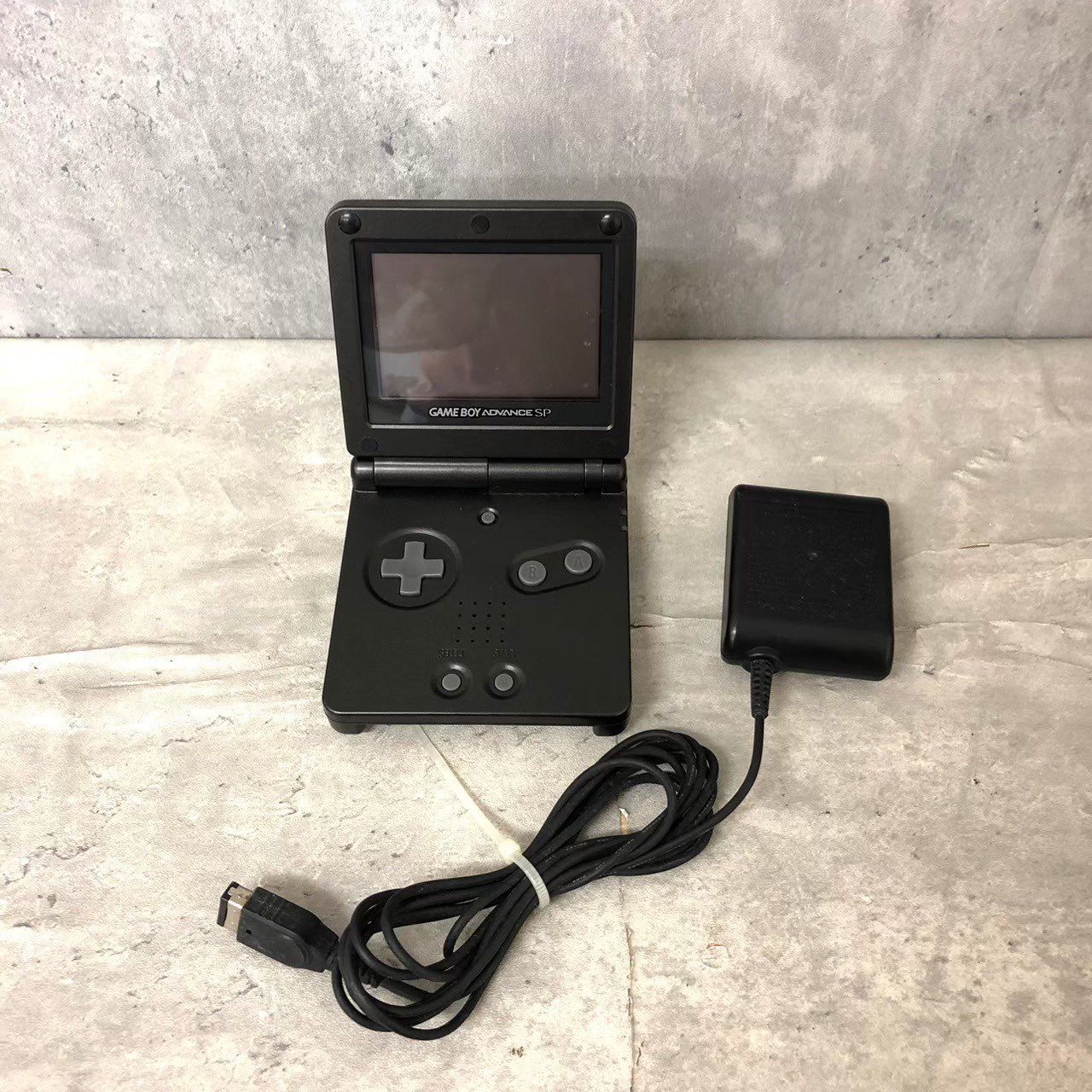 ゲームボーイアドバンスSP オニキスブラック 本体 充電器 GBA