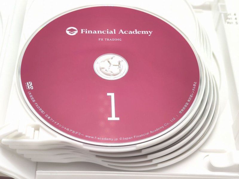 ファイナンシャルアカデミー テキスト8冊とDVD10枚 外貨投資・FXの学校-