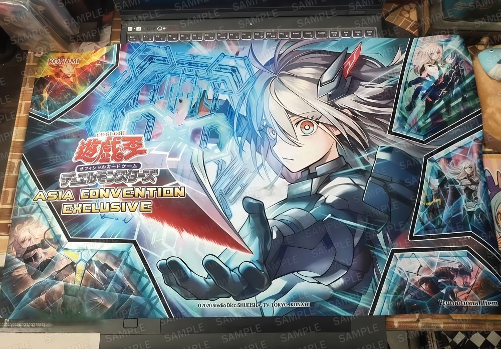 遊戯王 閃刀亜式－レムニスゲート プレイマット 新品未使用 カスタム 閃刀姫＝ゼロ 閃刀亜式-レムニスゲート マット 遊戯王 プレイ