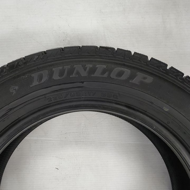 0T25056 スタッドレスタイヤ DUNLOP ダンロップ WINTER MAXX WM02 225 60R17 4本セット