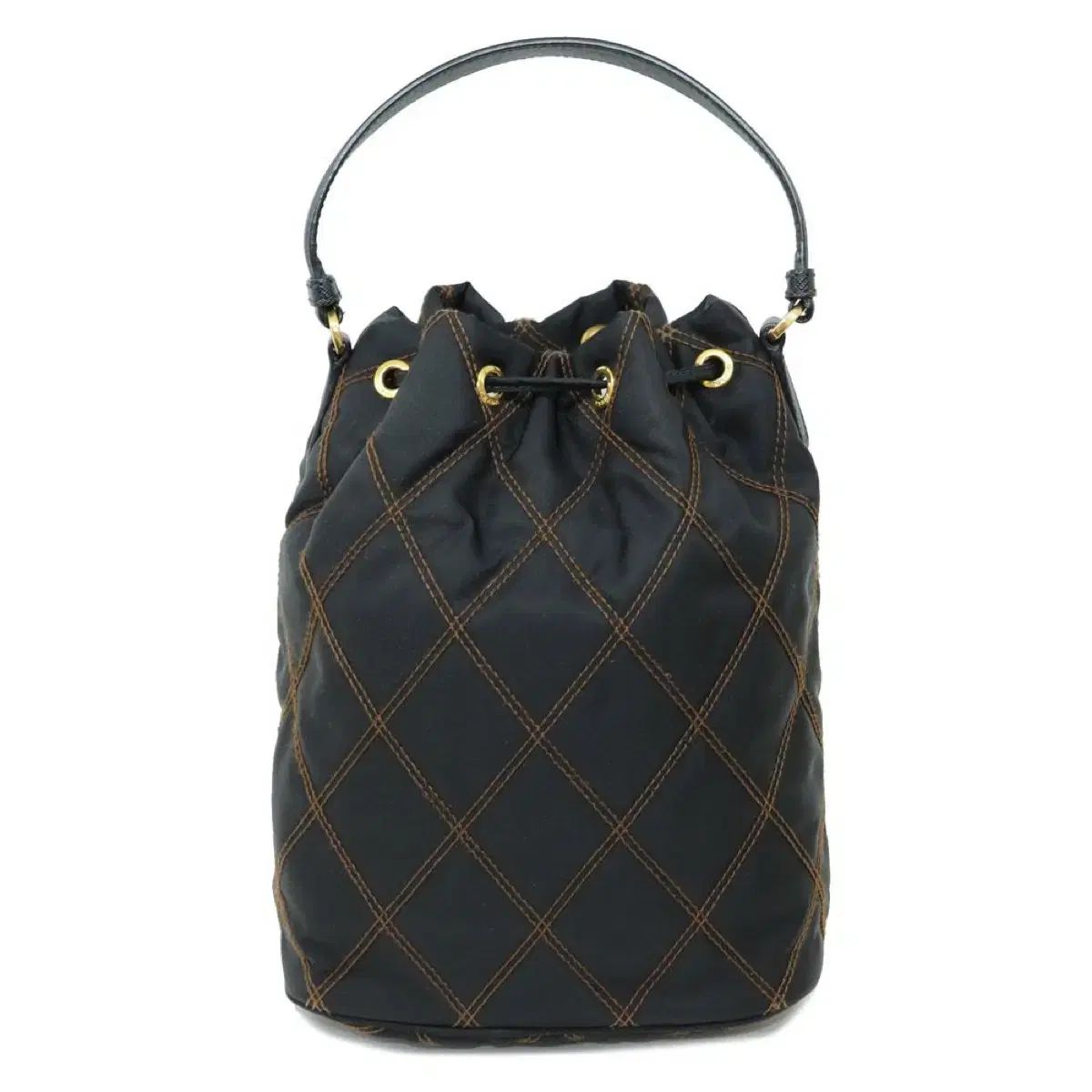 新品未使用PRADA ブラック バケットバッグ PRADA - PRADA プラダ バケットバッグ ハンドバッグ テスート