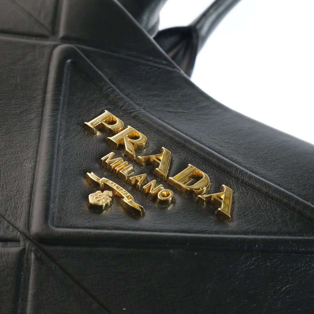 ★PRADA / プラダ ★ シンボレ ラージ レザーバッグ 1BA377 楽天市場】PRADA プラダ シンボル トップステッチ レザー ラージ