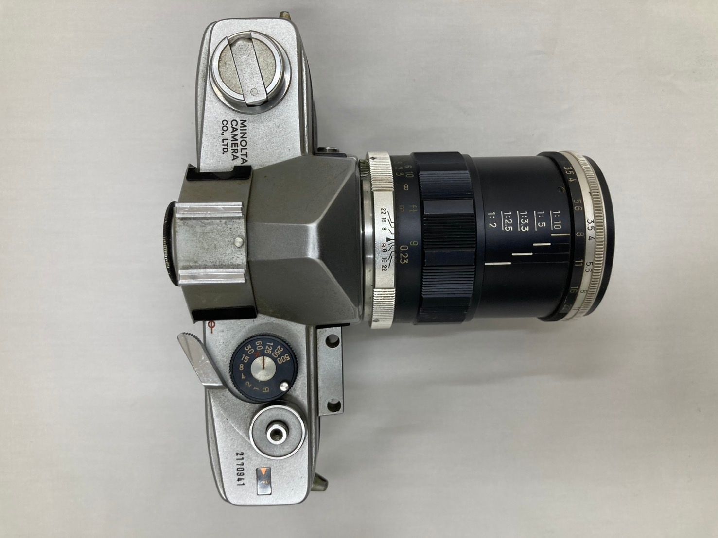 【動作確認済】 Minolta SR-1 F0313-22e minolta SR-1これは驚くほど良いカメラだ！ミノルタの隠れ名機を