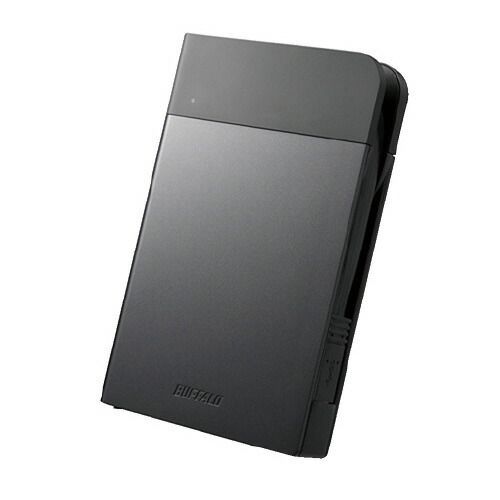 ポータブルＨＤＤ ２ＴＢ ブラック HD-PZN20U3-B ＢＵＦＦＡＬＯ