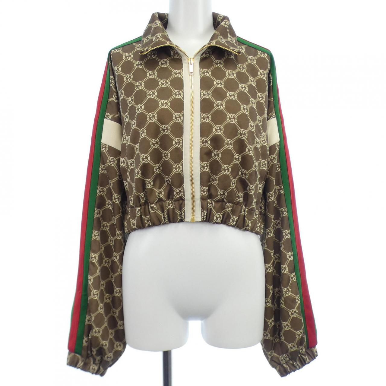 GUCCI グッチ ブルゾン ベージュ(総柄) 42(XS位) 4103624E0258 グッチ GUCCI ブルゾン - メルカリ