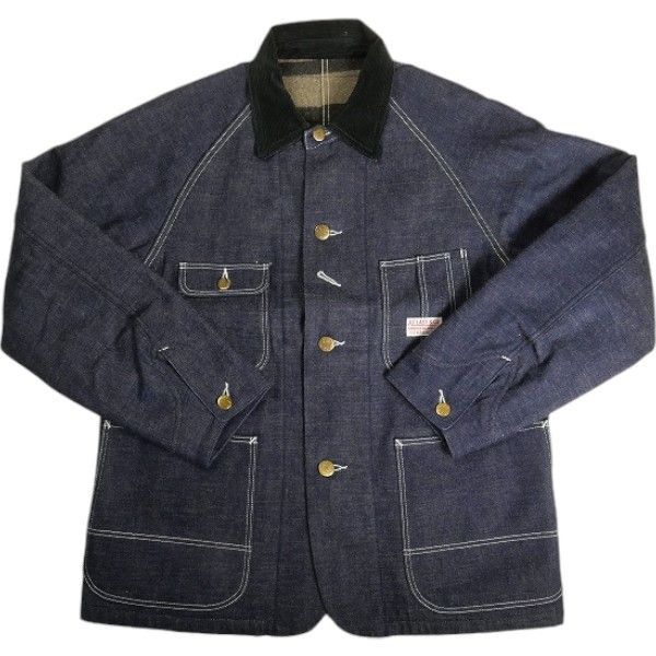 Size【40】 At Last ＆ Co アットラスト/BUTCHER PRODUCTS ブッチャープロダクツ LOT727 COVERALL  INDIGO ブランケットデニムカバーオールジャケット インディゴ 【中古品-非常に良い】 20807869 - メルカリ