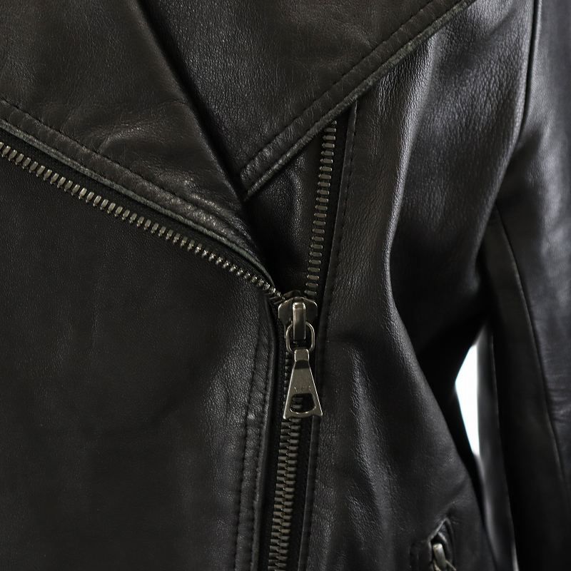 美品✨セオリー PERFECT LEATHER ラムレザー ライダースジャケット