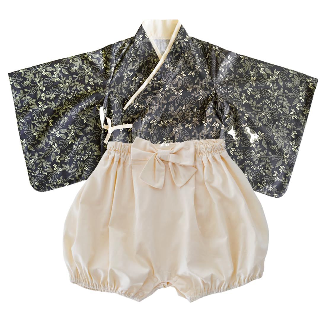 袴 ロンパース ベビー服 着物 和装 女の子 [SLINX] : \10%coupon+5P&frasl;SLINX フォーマル カバーオール キッズ 出産祝い ベビー 初節句 女の子（和服｜キッズファッション）：キッズ