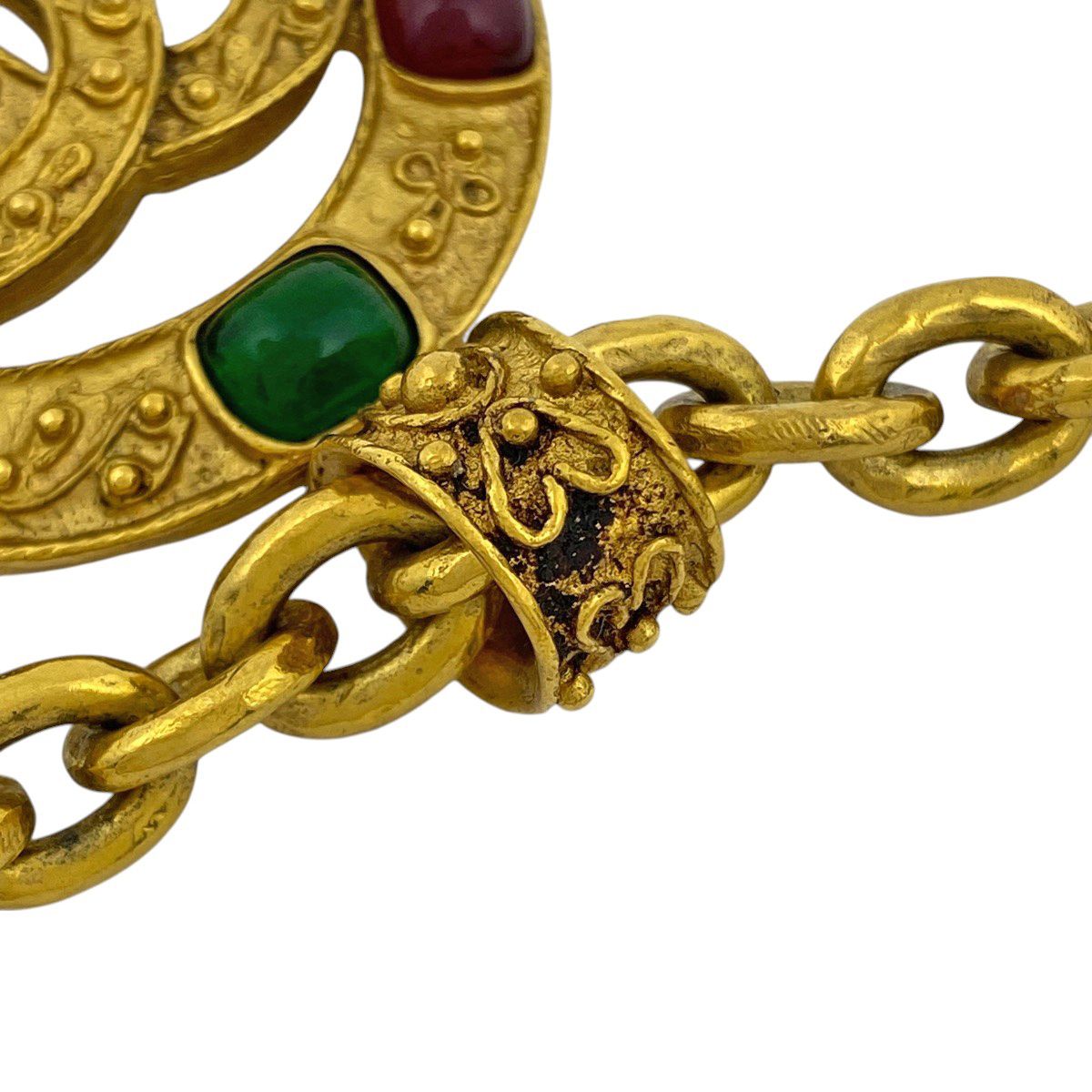 CHANEL シャネル ココマーク ロングネックレス A17刻印 ゴールド