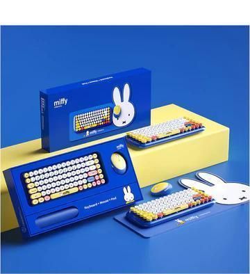 ミッフィー 海外限定公式コラボ商品 ワイヤレスキーボードセット
