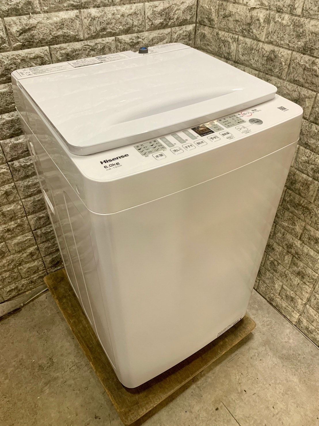 美品】大阪送料無料☆3か月保障付き☆洗濯機☆ハイセンス☆6kg☆2024年