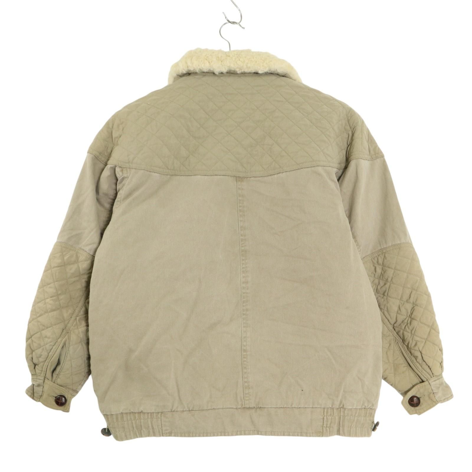 Eddie Bauer - 80年代 Eddie Bauer エディーバウアー ダウンジャケット アウトドア ベージュ (レディース S) 中古 古着 A1350 80年代 Eddie Bauer エディーバウアー ダウンジャケット