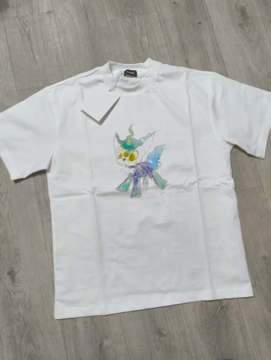 welldone ウェルドン 半袖 白 Tシャツ サイズ S 100cm オーバーサイズ ティー
