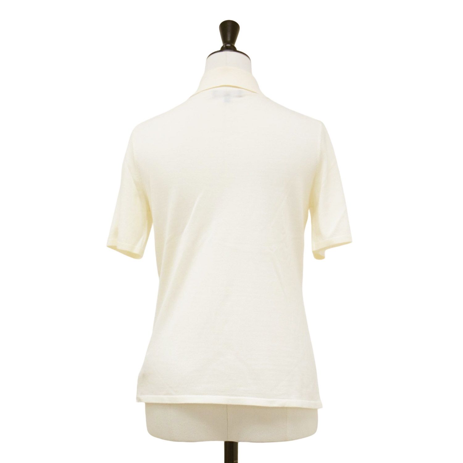 美品】Theory セオリー ニット ホワイト 白 サイズ:S(9号) / 24春夏