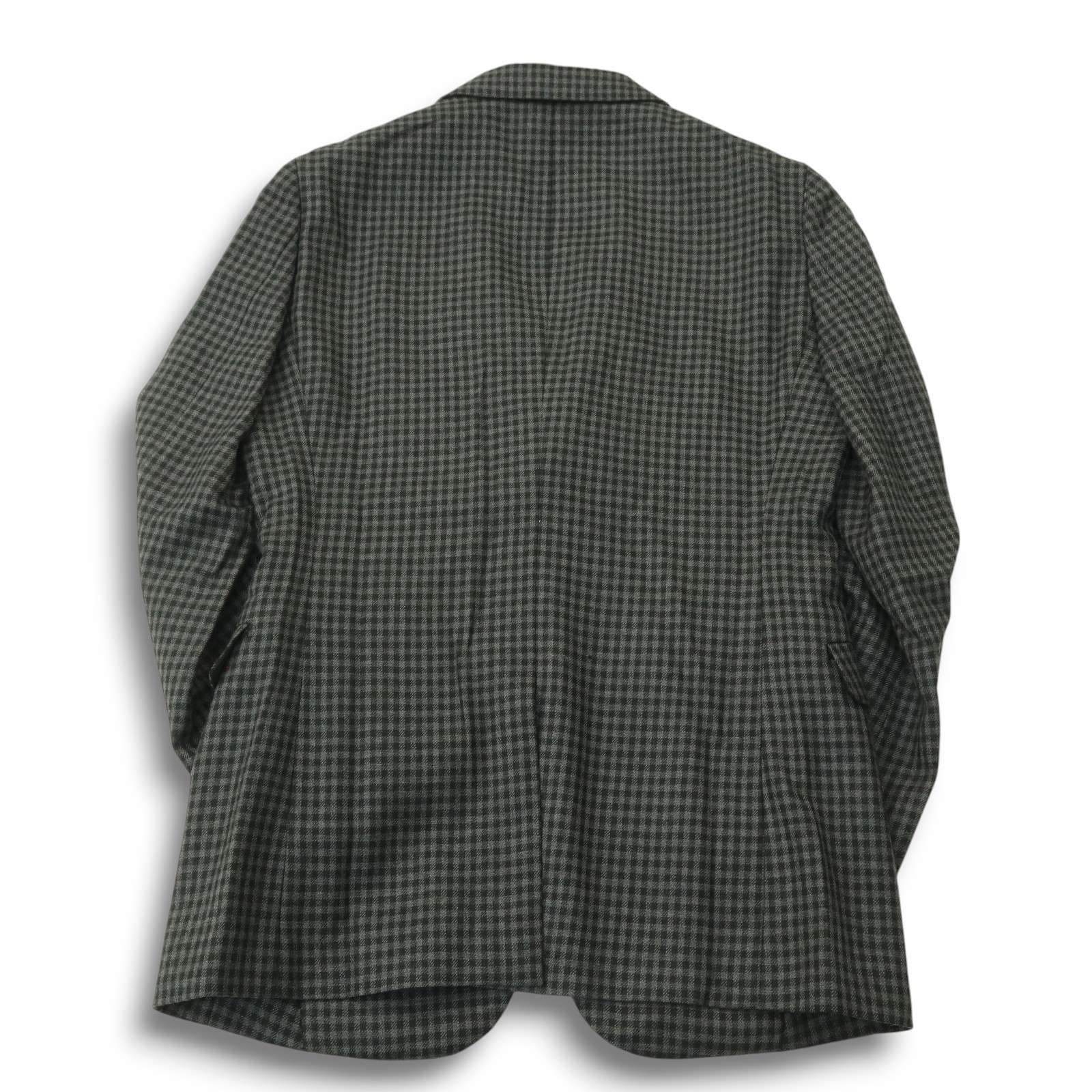 美品】SUIT SELECT スーツセレクト 通年☆ ウール チェック テーラード