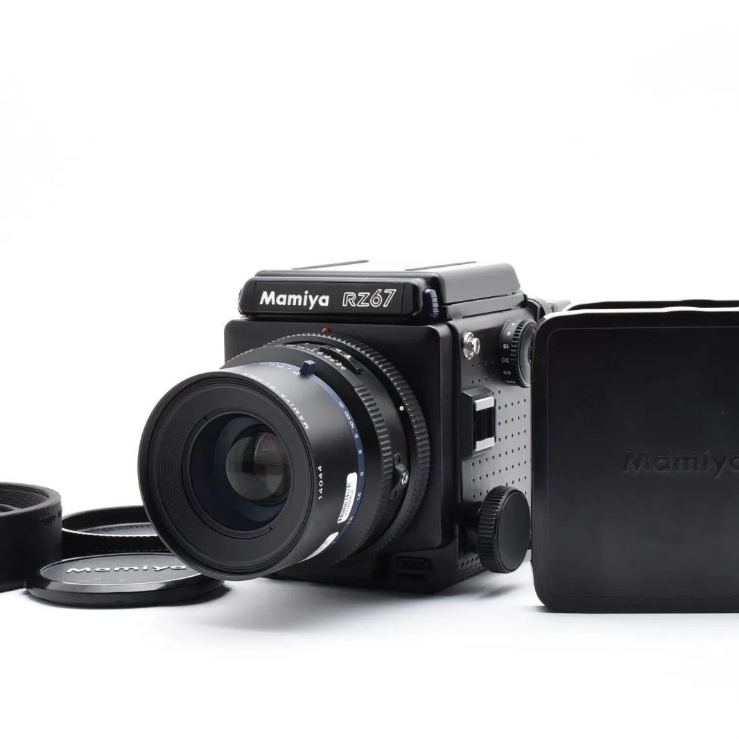 MAMIYA RZ67 Pro SEKOR Z 90mm F3.5 レンズ付 120フィルムバック フード付 グリッドスクリーン 中判フィルムカメラ 動作良好 マミヤ RZ 67