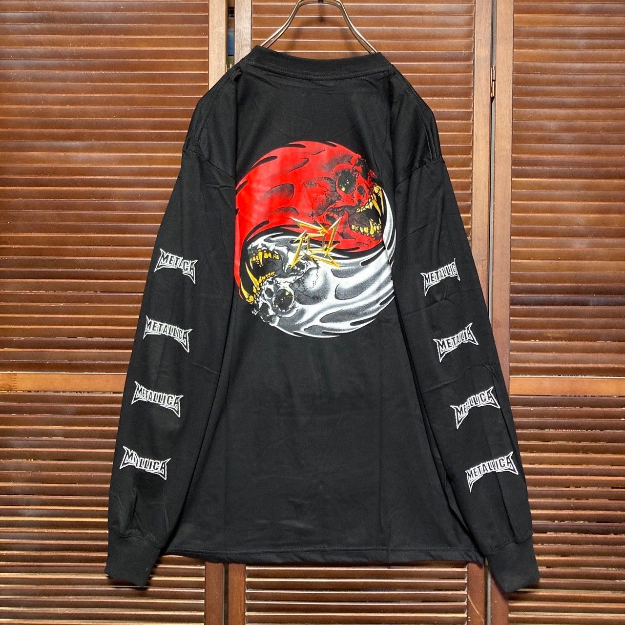 ⭐︎ メタリカ METALLICA 黒 長袖 Tシャツ tee ロン T ティーシャツ 7 