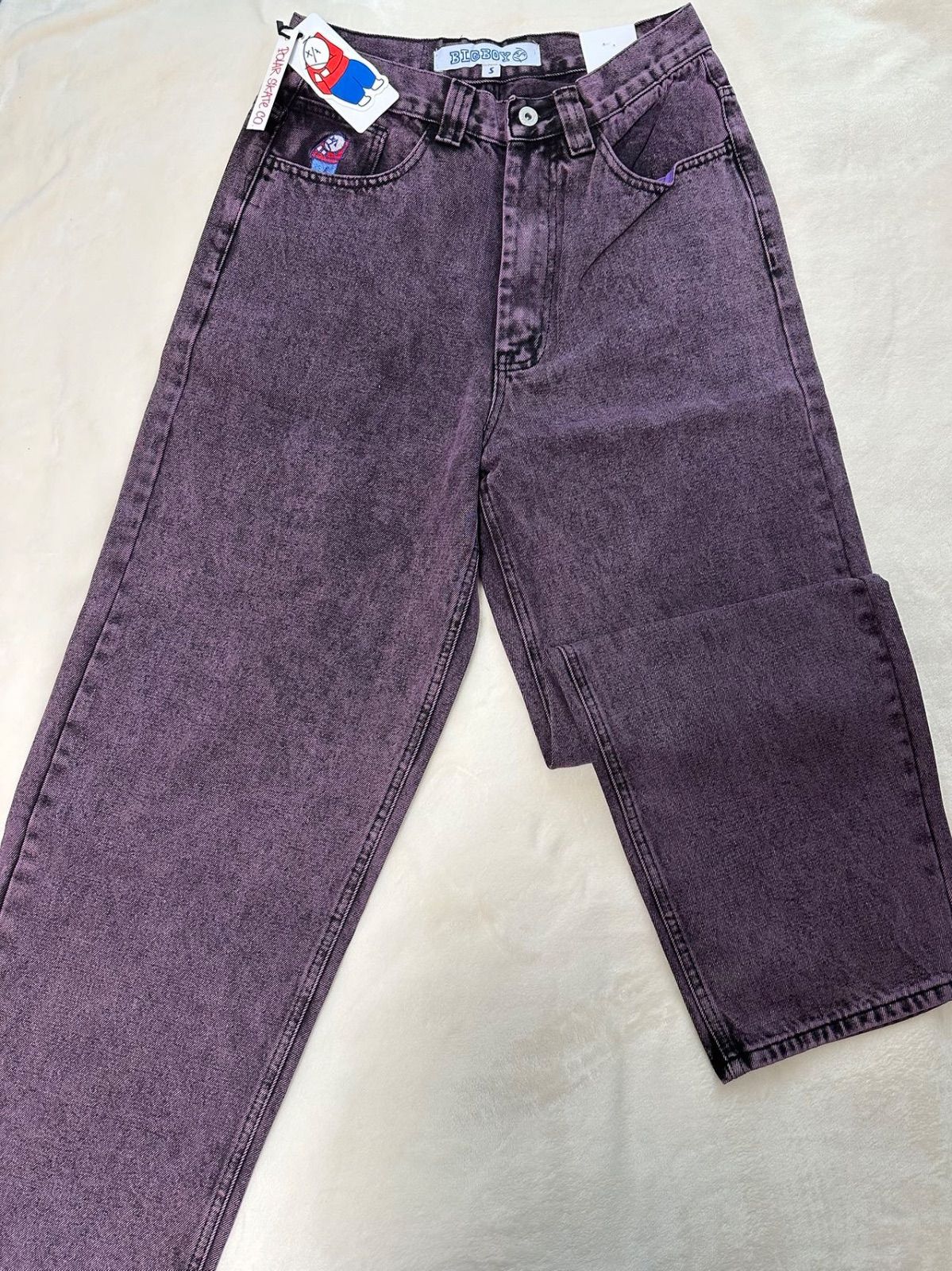 POLAR SKATE CO93 BIGBOY PurpleBlackJeans - メルカリ