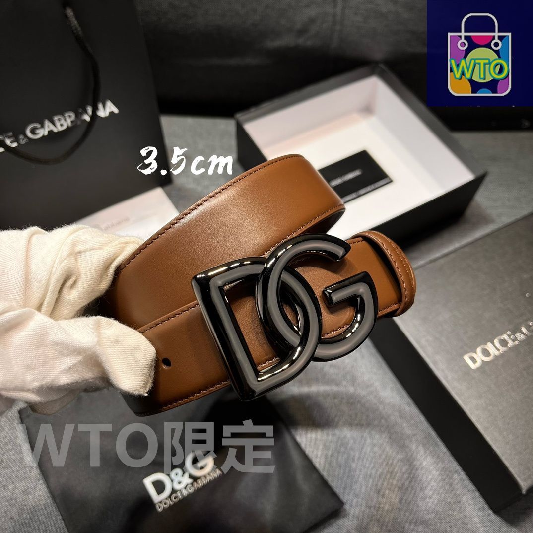 DOLCE &GABBANA☆ドルチェ&ガッバーナヴィンテージベルト☆ドルガバ 今日WTO】Dolce & Gabbana ドルチェ & ガッバーナ レザーベルト