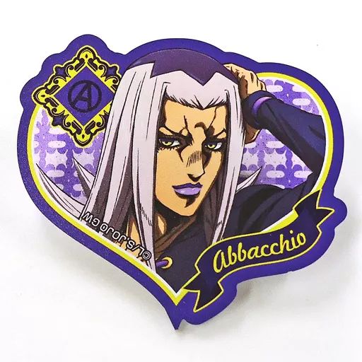 ジョジョの奇妙な冒険 第五部 黄金の風 キャラクターピンズセット 荒木