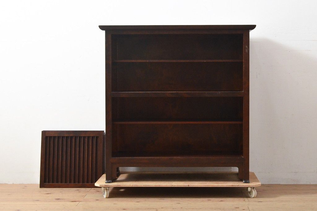 ☆事前問合せ必須☆ 松本民芸家具 収納棚 中古 A型舞良茶タンス 和