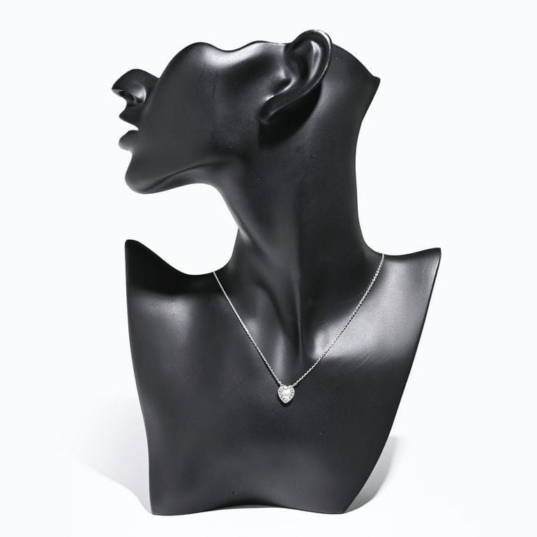 スワロフスキー SWAROVSKI ネックレス アリアナ グランデコレクション ハート クリア シルバー 5720852 ジュエリー アクセサリー WWW_MORNINGWALKER_COM