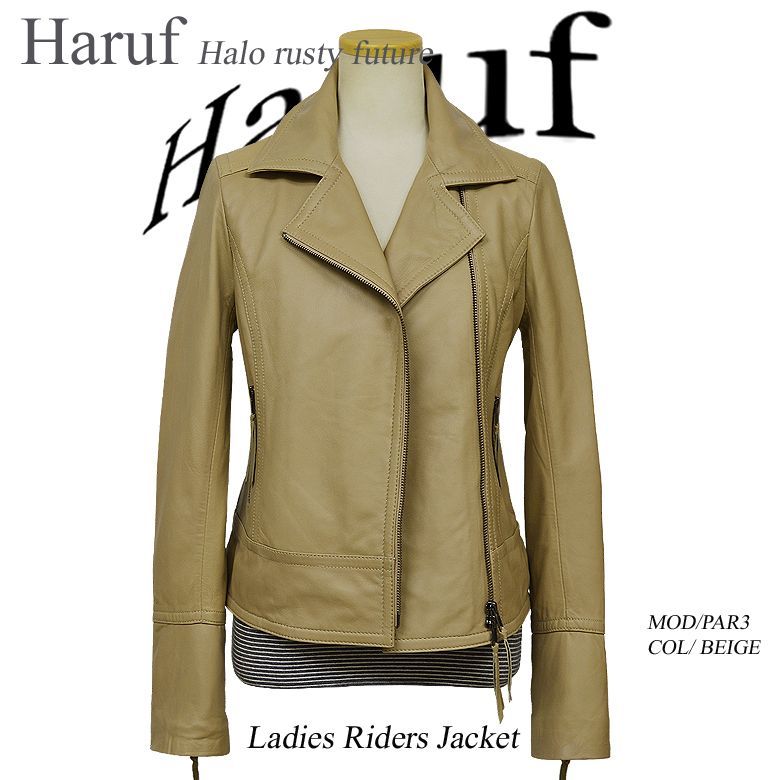 【サイズ50　美品】23区　ダブルライダースレザージャケット　ベージュ　羊革 楽天市場】レザー ライダース ジャケット イタリア ラム ダブル