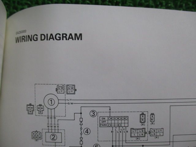 XTZ660 取扱説明書 1版 ヤマハ 正規 中古 バイク 整備書 配線図有り