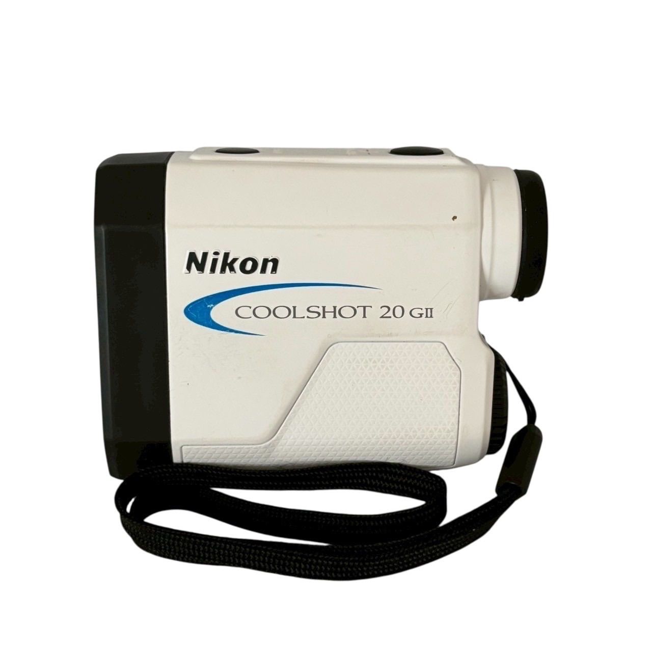 Nikon ニコン ゴルフ用レーザー距離計 白 黒 20 GII ゴルフ用品 小物 クールショット