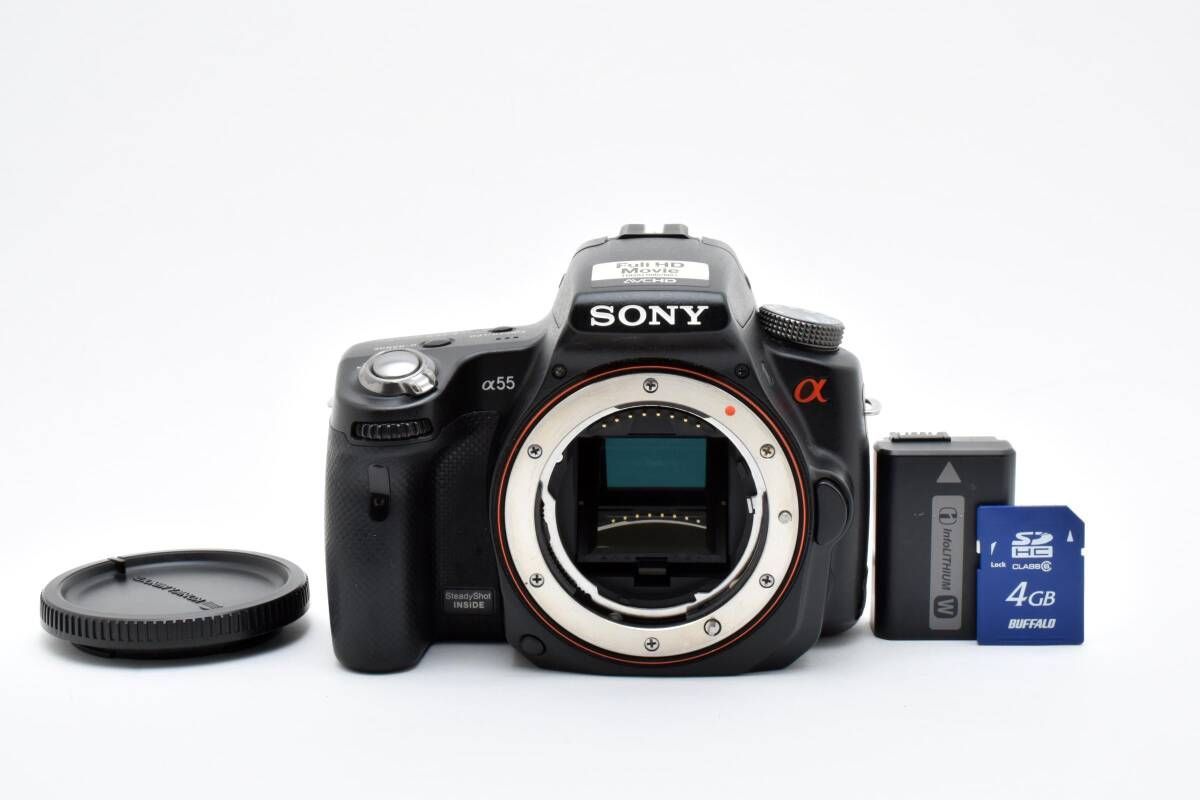ソニー SONY デジタル一眼レフカメラ α55 ボディ SLT-A55V（中古