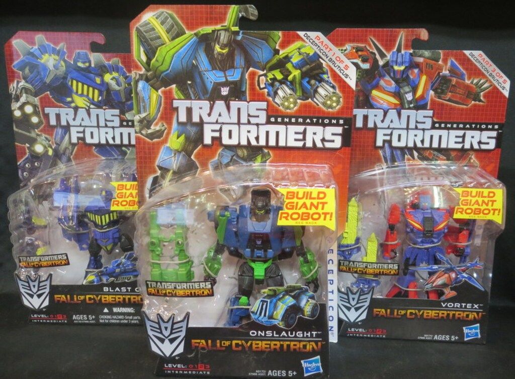 HASBRO FALL OF CYBERTRON TRANSFORMERS BRUTICUS 合体5種セット