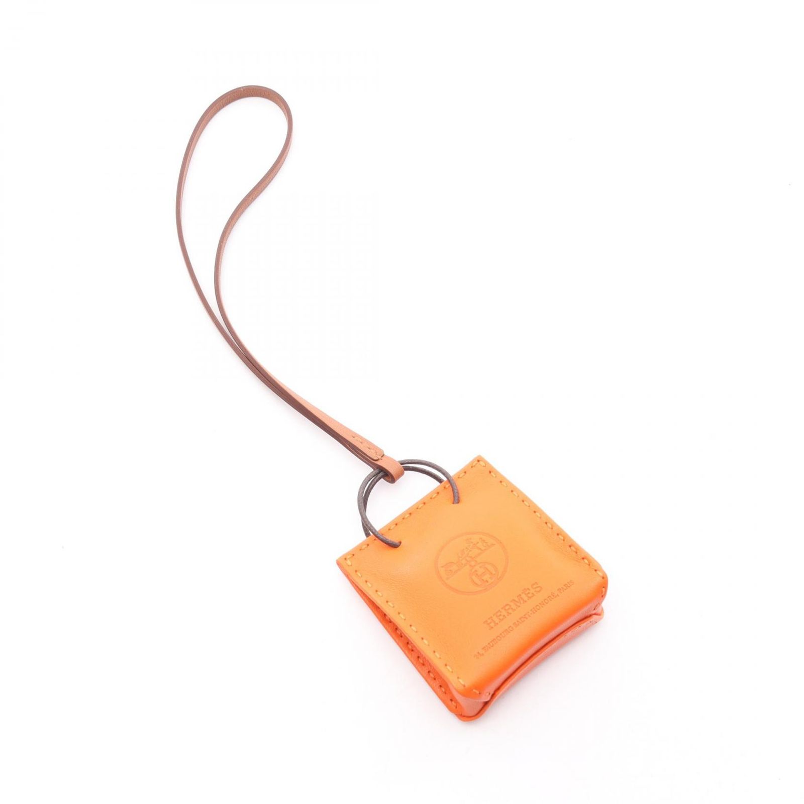 HERMES エルメス サックオランジュ フー チャーム