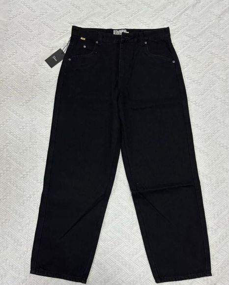 新品 Dime ダイム バギージーンズ デニム パンツ WASHED BLACK