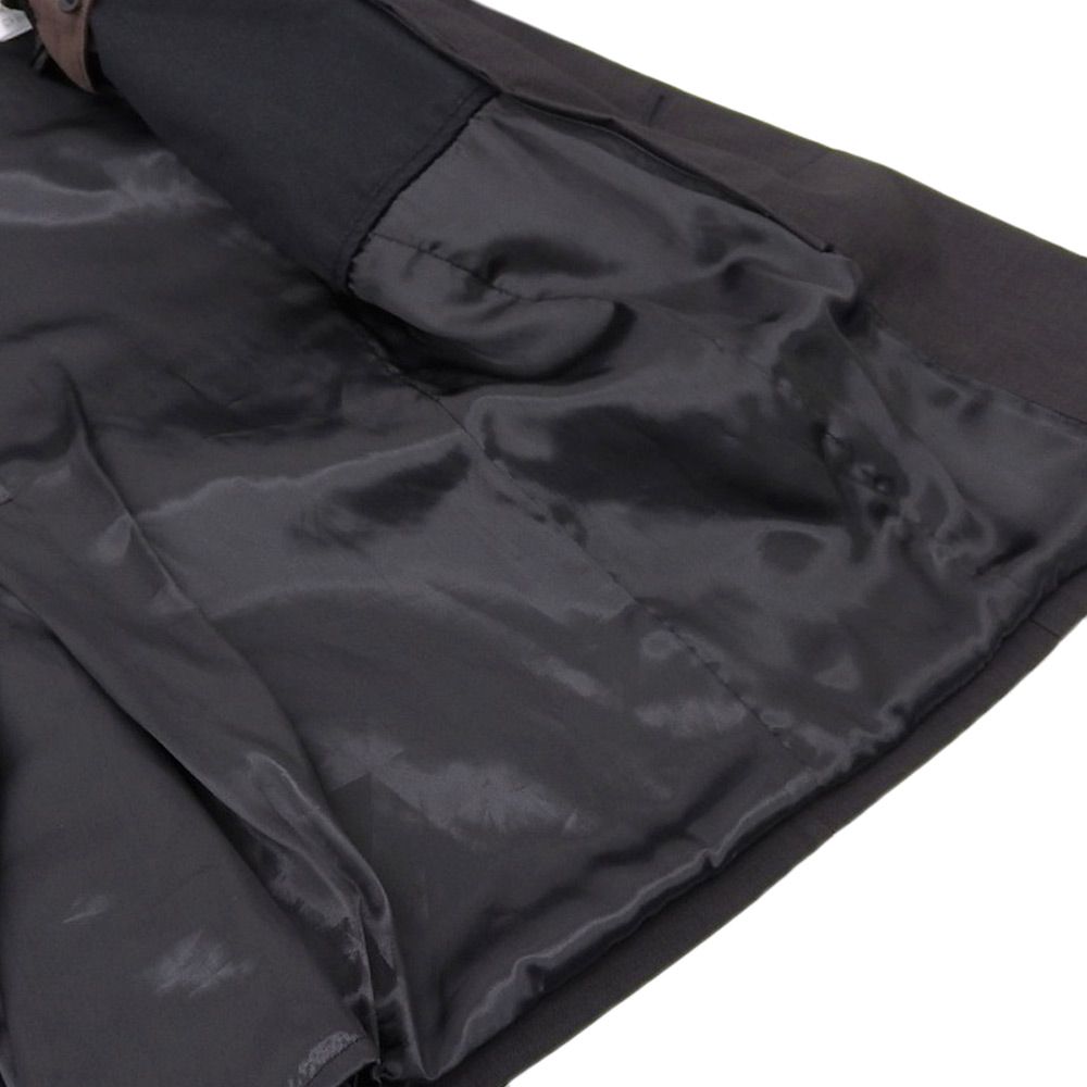  超 ノルウェージャンレイン Norwegian Rain 日本 426-5252580 撥水ナイロン レザー カシミヤ マウンテン レイン コート XS 黒 フード脱着可 旅 レインコート 小物