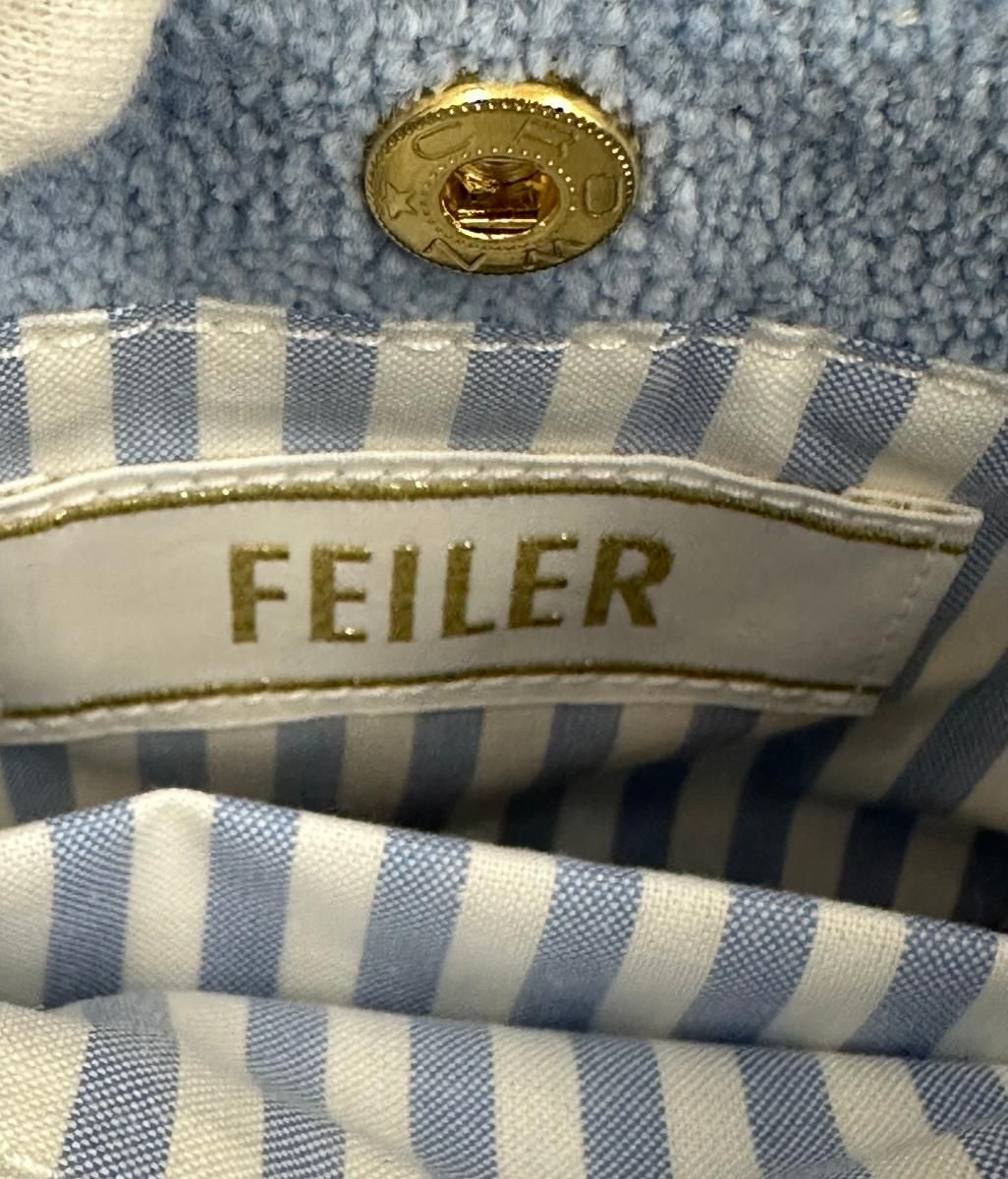 未使用】FEILER フェイラー ミニショルダーバッグ ウィズポピーズ