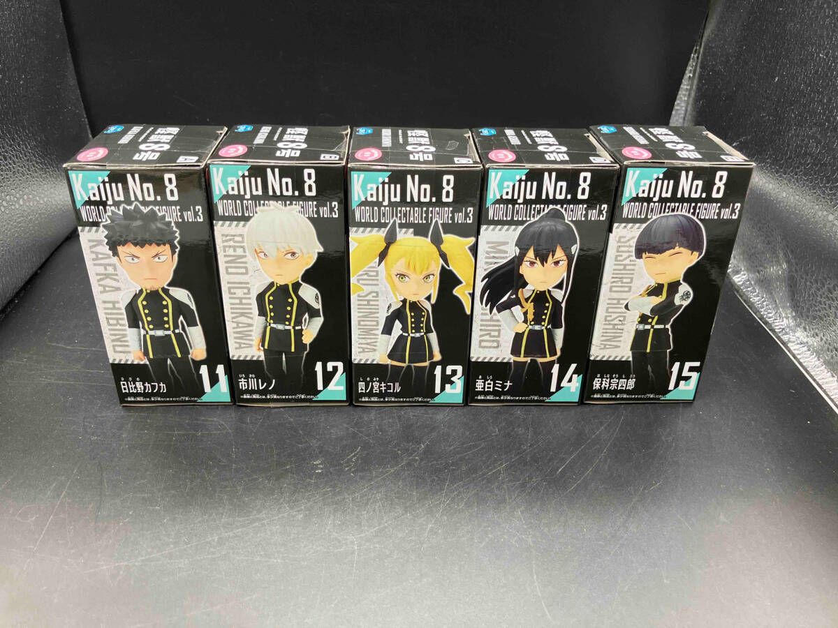 【Wコンプ全5種×3の15点セット】怪獣8号　ワーコレ Amazon.co.jp: Wコンプ全5種×3の15点セット怪獣8号 ワーコレ