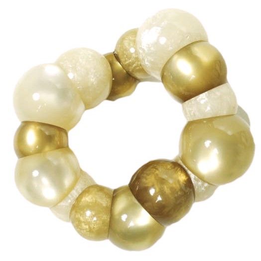 Florian フローリアン ランダムストーンブレスレット BK01M ゴールド 定価34 100円 アクセサリー g12591