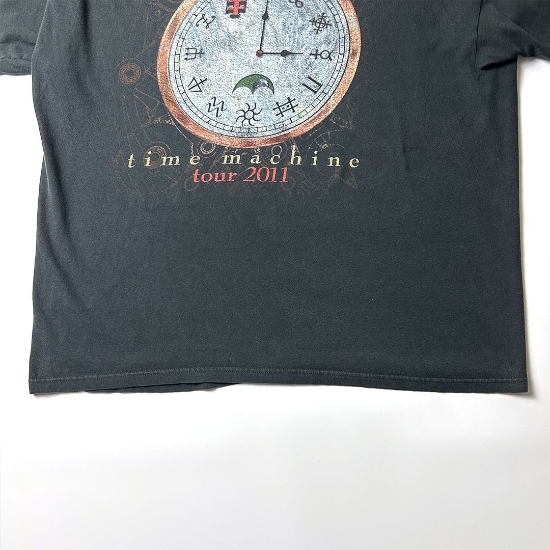 Rush タイムマシンツアー2011TシャツバンドT Rush Time Machine Tour 2011 T-Shirt US T-shirt — RareVinyl.com