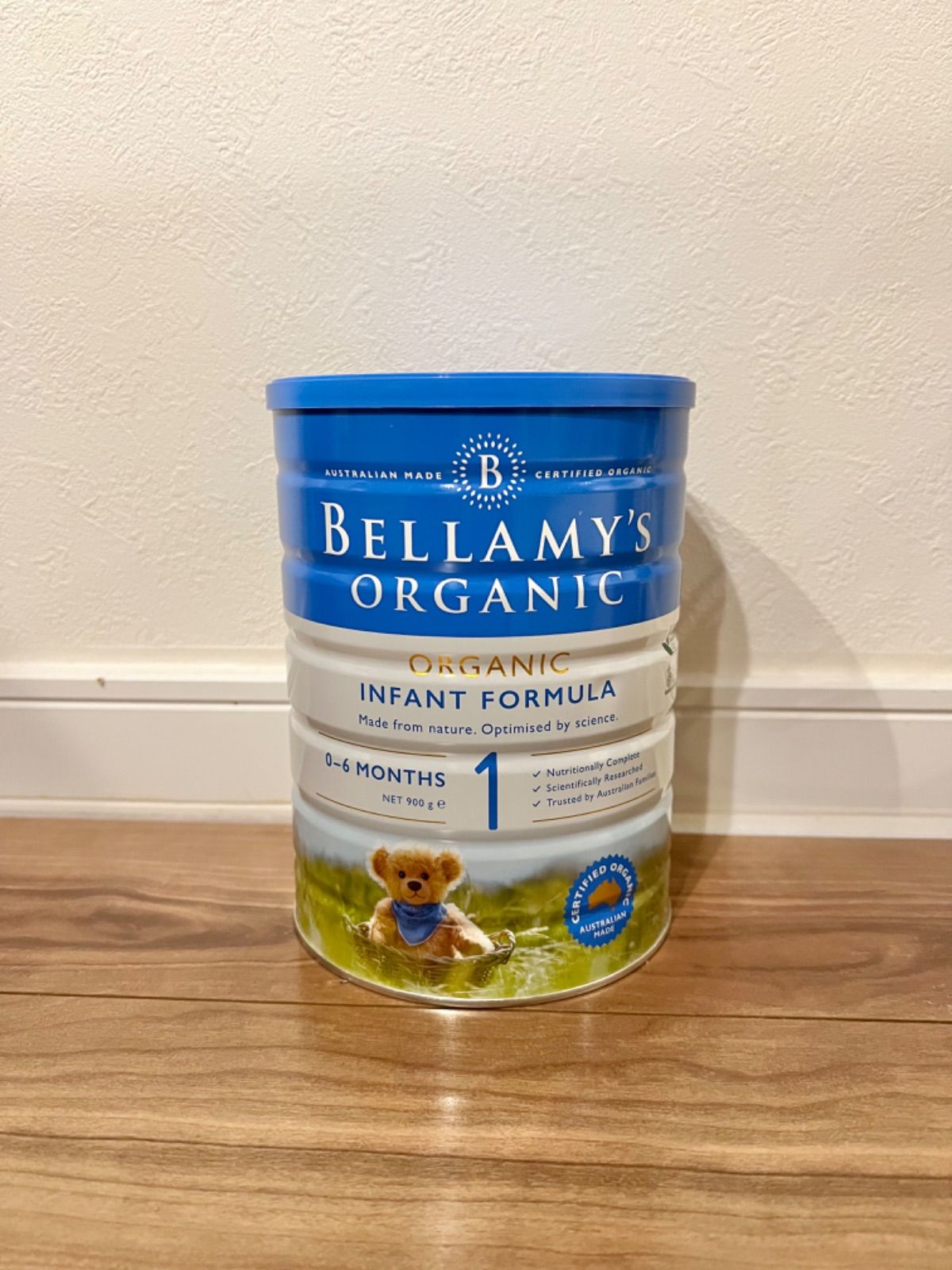 ベラミーズ オーガニック 粉ミルク step1(0〜6ヶ月用) 大缶 900g - ミルク