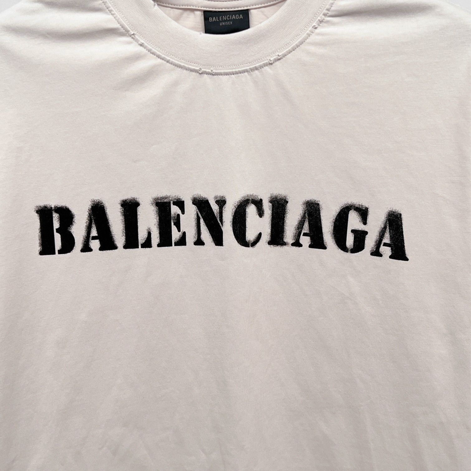本日限定特価】BALENCIAGA メンズ＆レディース ロングスリーブ T