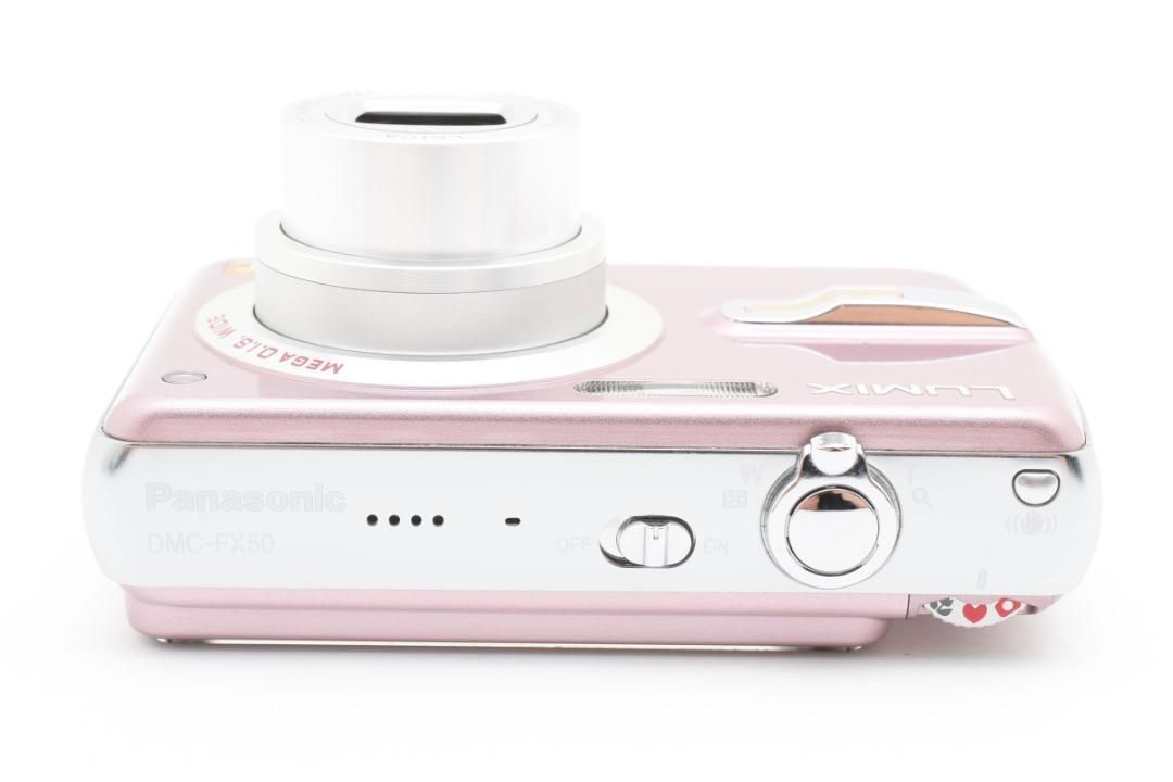 V439 パナソニック LUMIX DMC-FX50-P ピンク デジタルカメラ 77