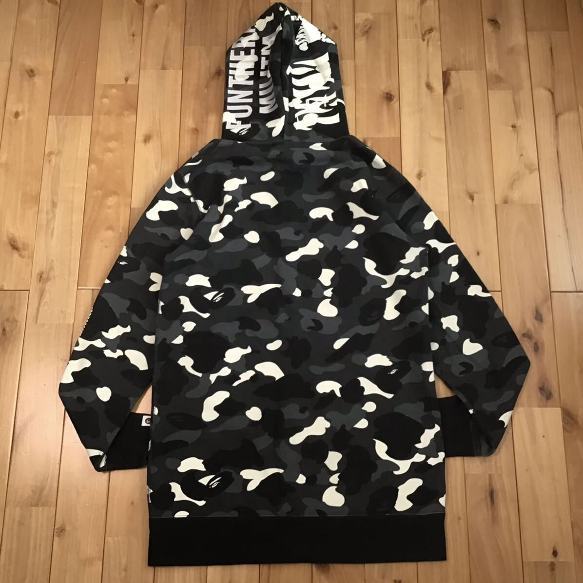 ☆蓄光☆ City camo ロング タイガー パーカー Lサイズ tiger full zip 