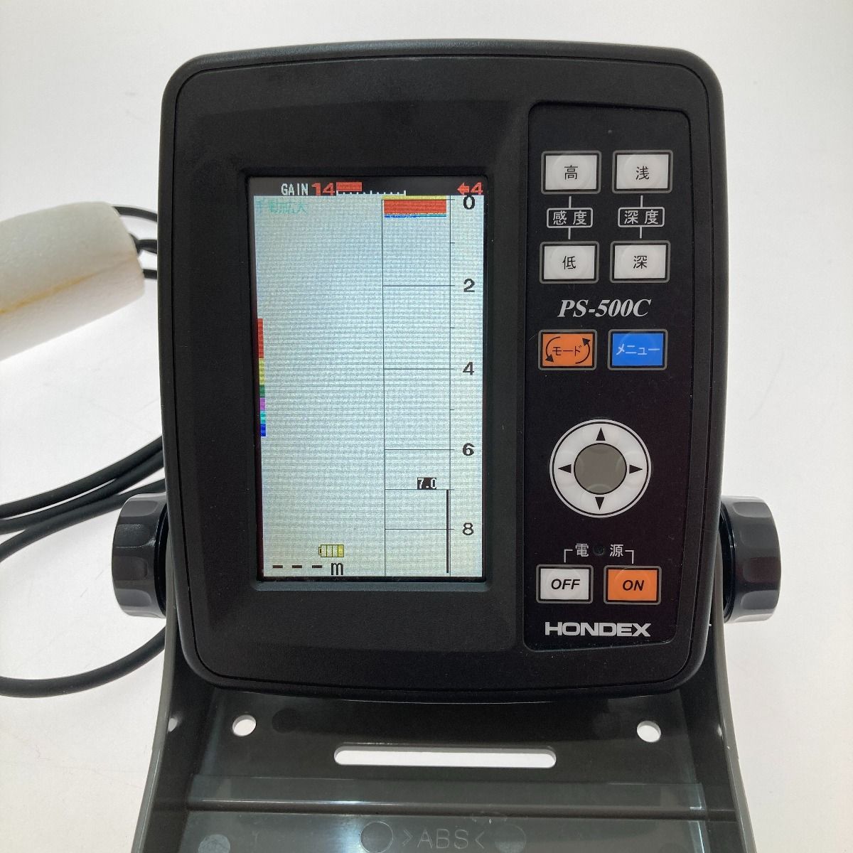 ホンデックス 小型液晶魚探 4.3型TFTカラー魚探 PS500C 【公式通販】