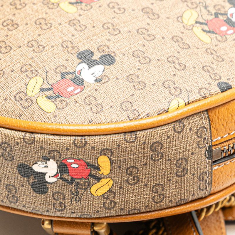 ルイ ヴィトン ×DISNEY コラボ ミッキープリント エボニー ミニ