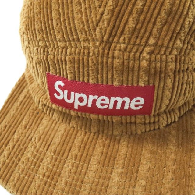 SUPREME シュプリーム 19SS アメリカ製 Rope Corduroy Camp Cap ロープ