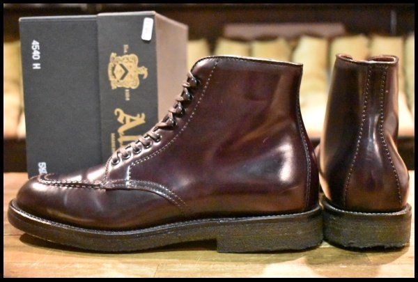 5.5D 箱付 美品】ALDEN オールデン 4540H タンカーブーツ ＃8
