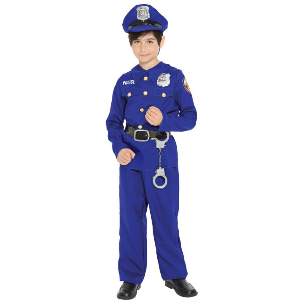 ポリス 警察官 衣装、コスチューム S 子供男性用 コスプレ
